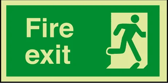 Exit Sign PNG