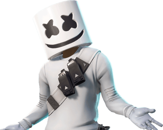 Fortnite Marshmello Skin PNG