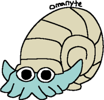 Omanyte Pokemon PNG