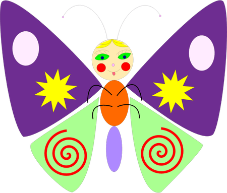 Colorful Butterfly PNG