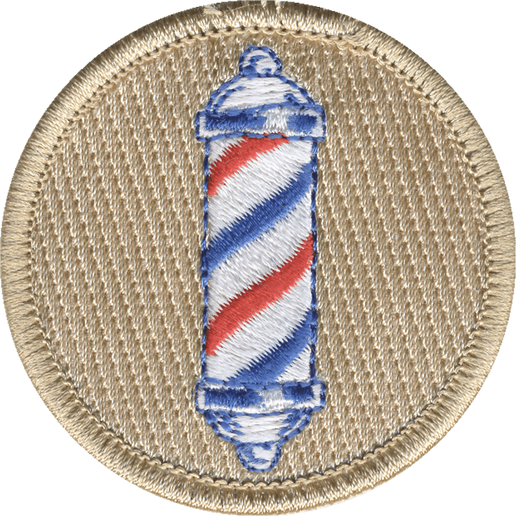 Barber Pole Sign PNG