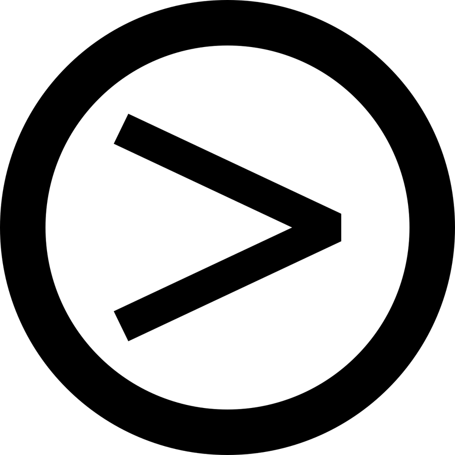 Greater Than Sign PNG