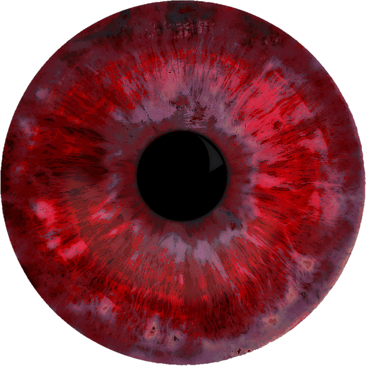 Red Glow Eye PNG
