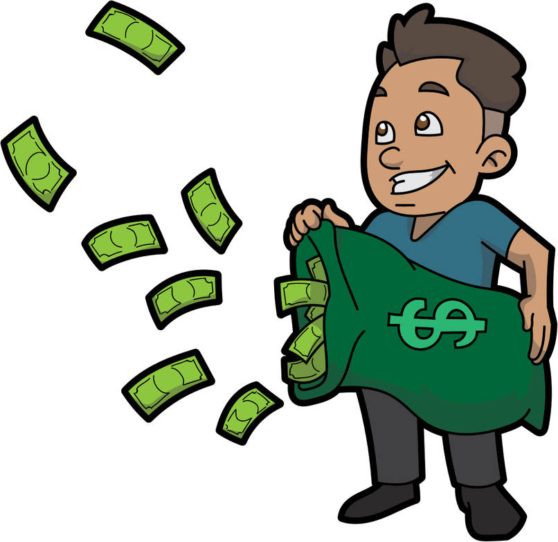 Fly Money PNG