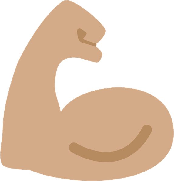 Muscle Emoji PNG
