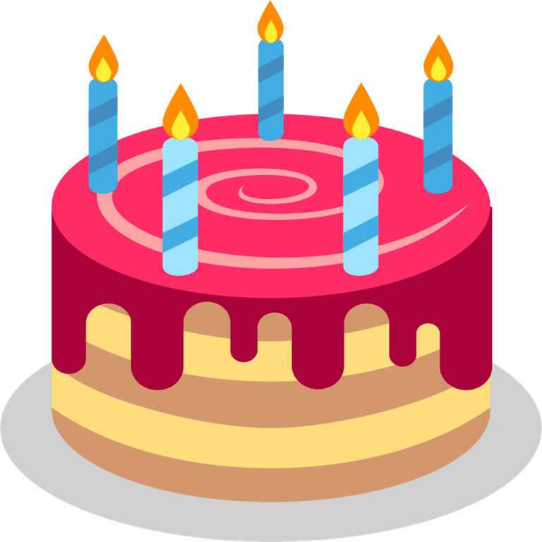 Cartoon Birthday Cake PNG