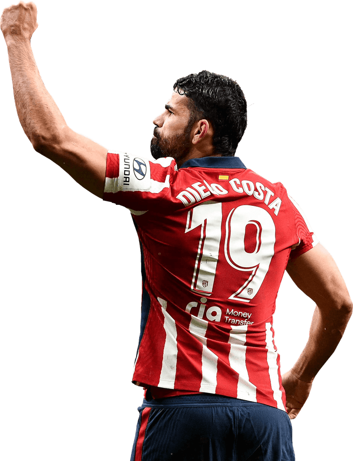 Diego Costa Atletico Madrid PNG
