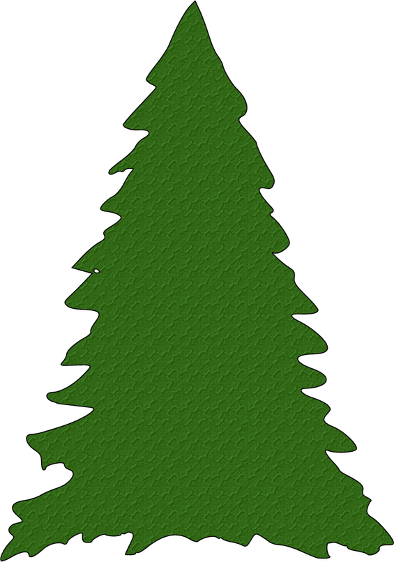 Christmas Tree Silhouette PNG