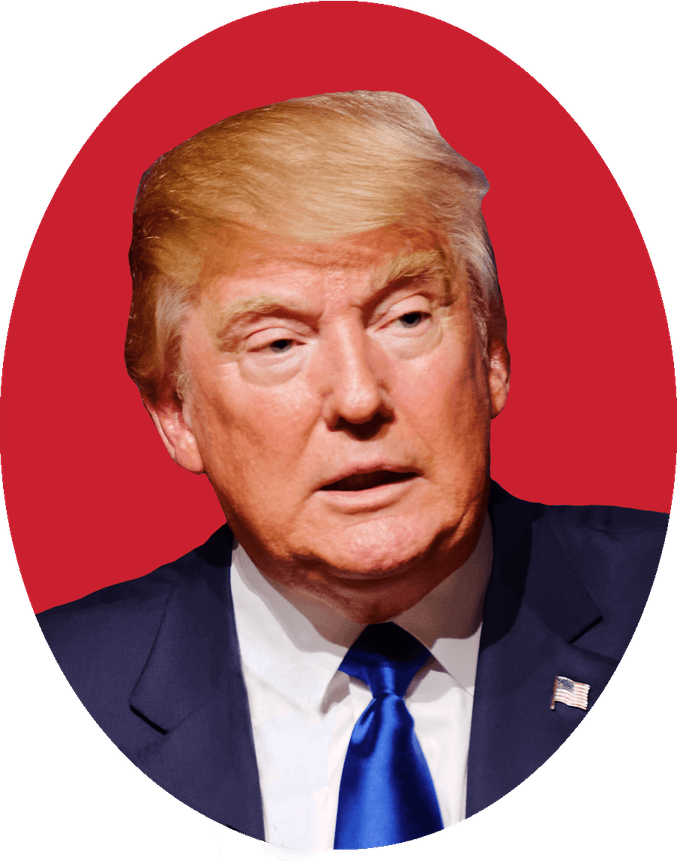 Donald Trump Portrait PNG