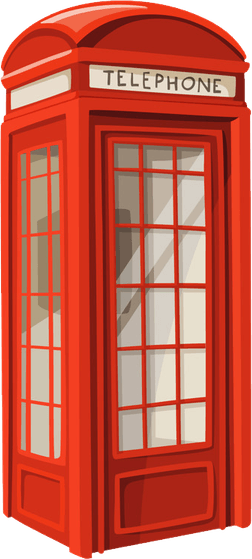London Phone Booth PNG
