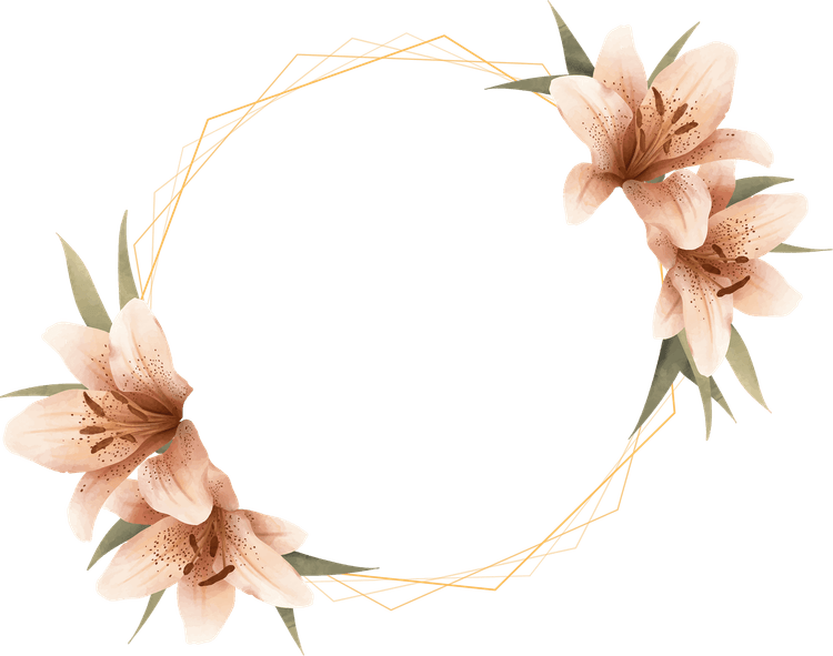 Boho Flowers PNG