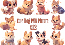 Cute Dog PNG