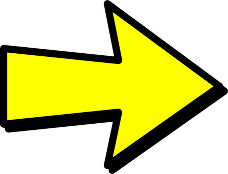 Gold Arrow PNG