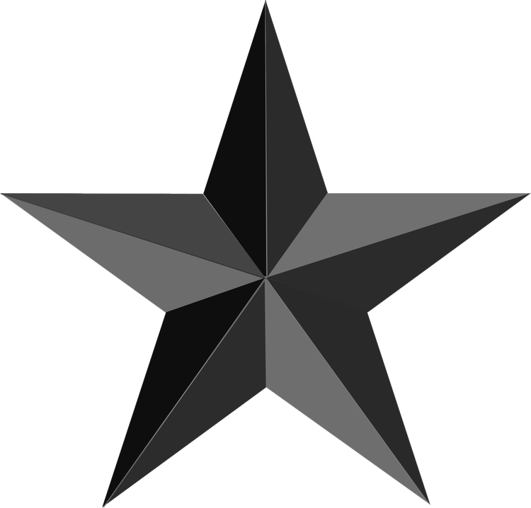 Black Star PNG