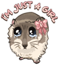 Sad Hamster Tiktok PNG