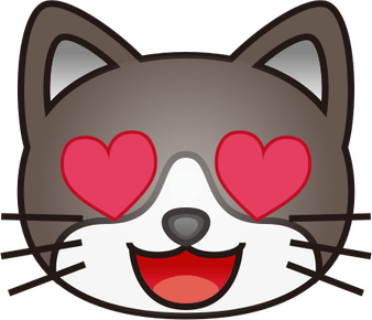 Emoji Heart Eyes PNG