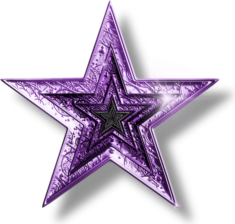 Purple Star PNG