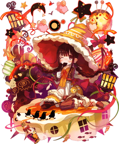 Halloween Anime Girl PNG