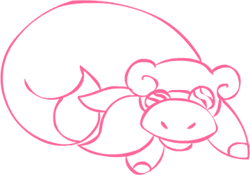 Slowpoke Pokemon PNG