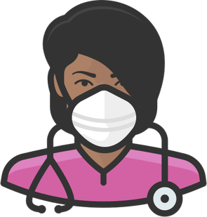 Black Nurse PNG