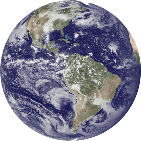 Exploded Earth PNG