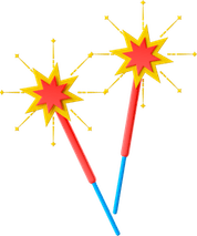 Sparkle Fireworks PNG