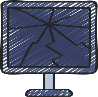 Broken Tv PNG