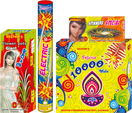 Diwali Fireworks PNG