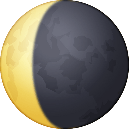 Moon Emoji PNG