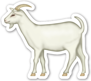 Goat Emoji PNG