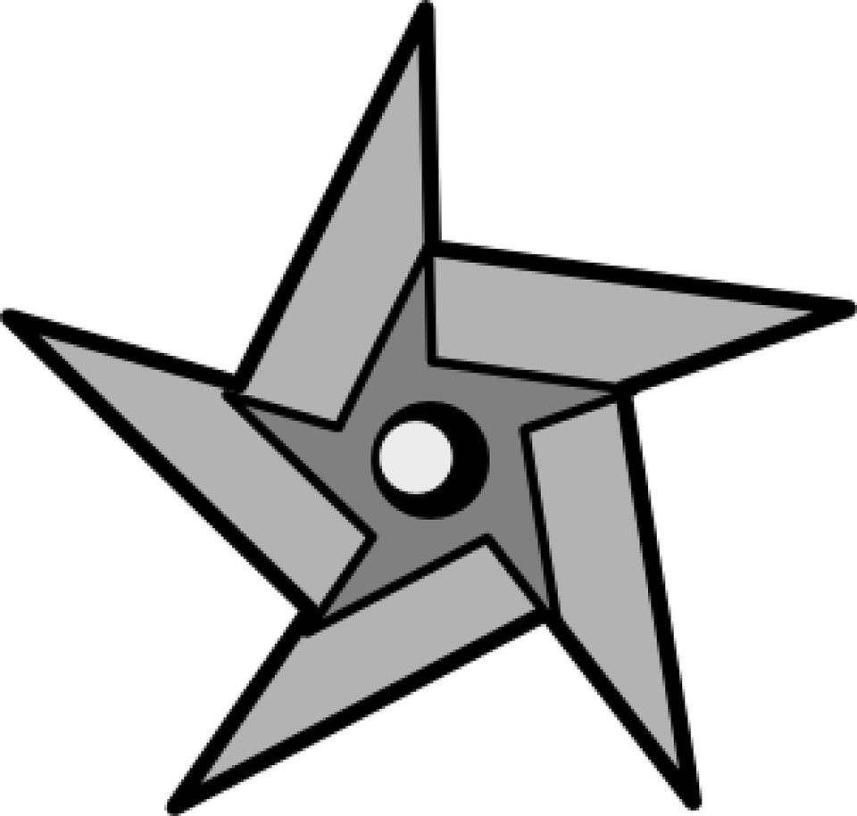 Ninja Star PNG
