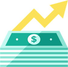 Increase Money PNG