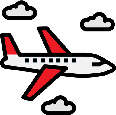 Plane Flying Banner PNG