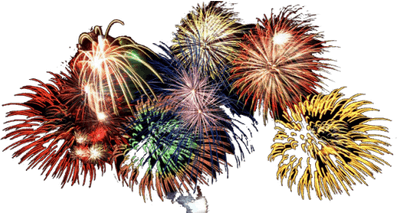 New Year Fireworks PNG
