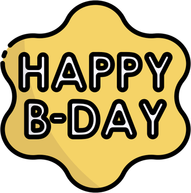 Happy Birthday Speech Bubble PNG