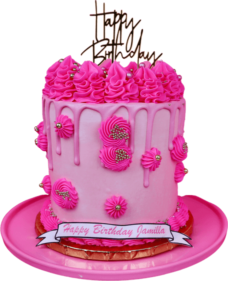Pink Cake PNG