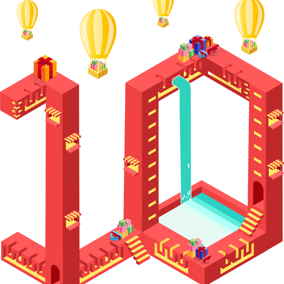 New Year Countdown PNG