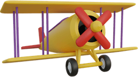 Old Airplane PNG