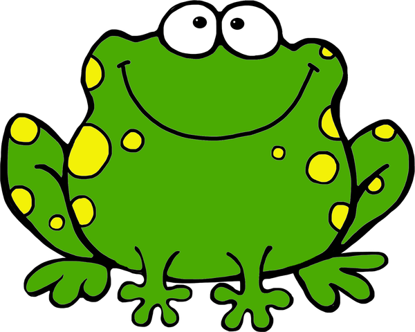 Cartoon Frog PNG