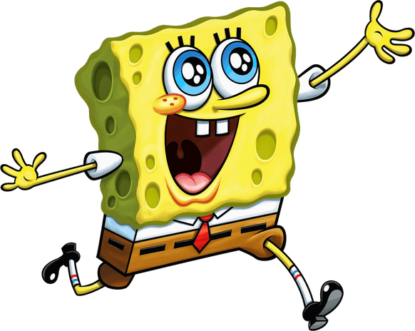 Spongebob Running PNG