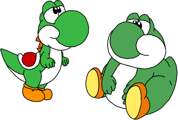 Beeg Yoshi PNG