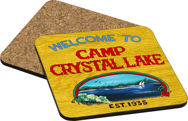 Camp Crystal Lake Sign PNG