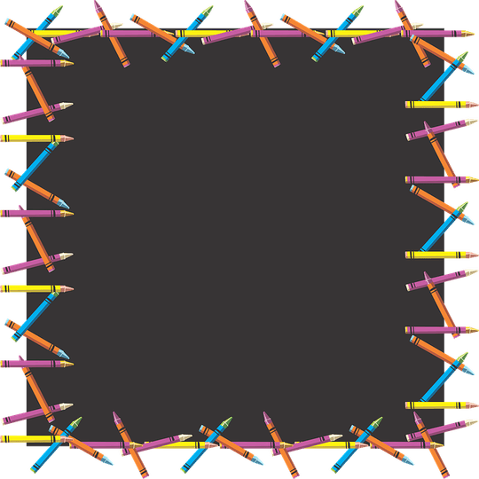 Crayon Border PNG