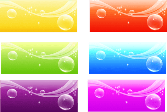 Abstract Banner PNG