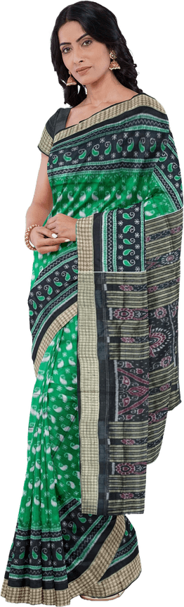 Sambalpuri Saree Border PNG