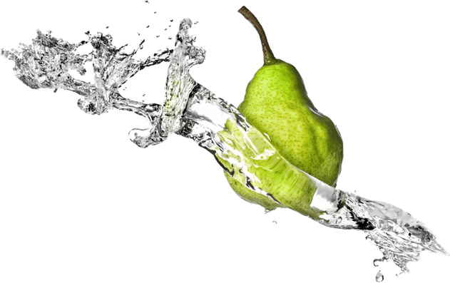 Fruit Water Splash PNG