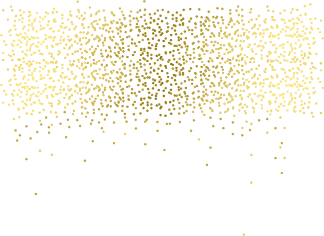 Gold Confetti PNG