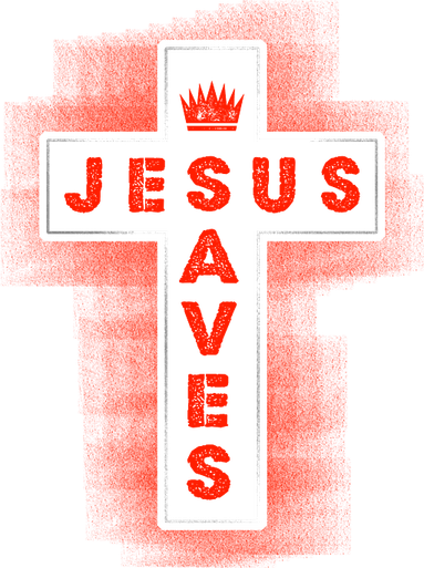 Sticker Cross PNG