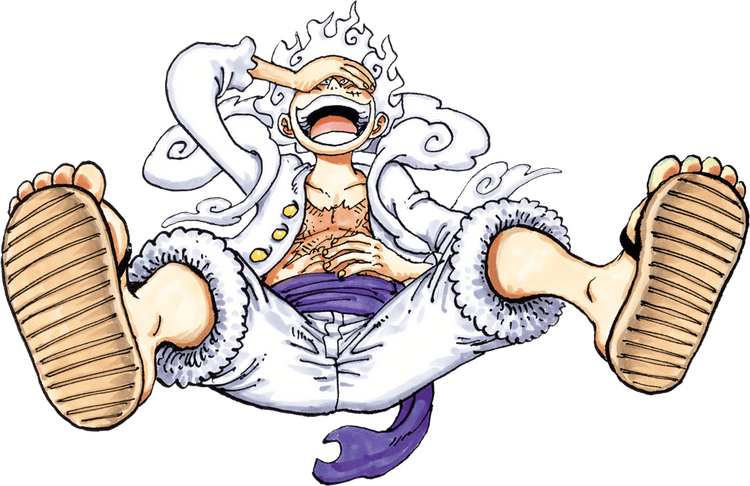 Luffy Gear 5 Eyes PNG