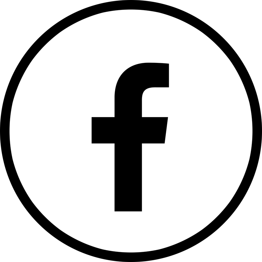 Black Facebook Logo PNG
